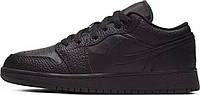 Кроссовки детские Nike JORDAN AIR LOW (GS) черные 553560-091