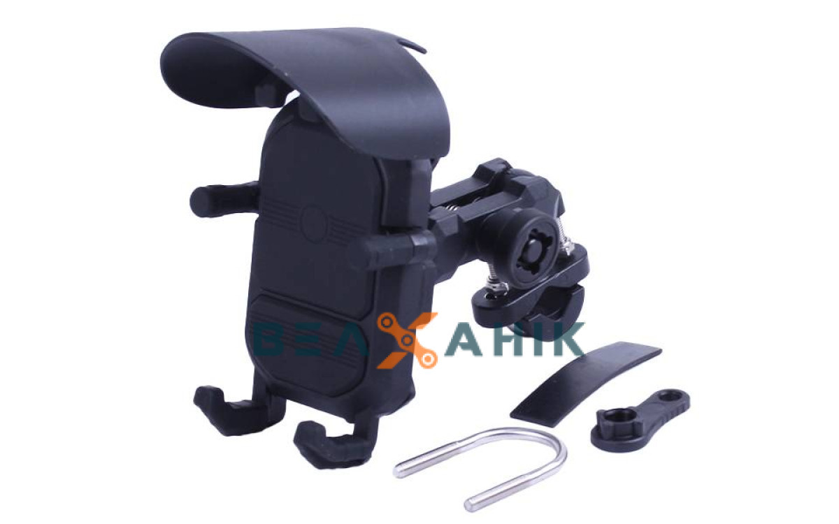 Тримач телефону (кріплення на кермо) HFCM-31 з ручкою, фото 1