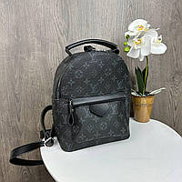 Детский рюкзак стиль Луи Витон черный маленький рюкзачок для девочек Louis Vuitton Denwer P Дитячий рюкзак