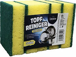 Губки для миття посуду Deluxe Topf Reiniger Extra Stark 5 шт