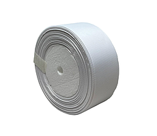 Репсова стрічка 4 см -ОПТ, колір-білий, Бобіна, Білий