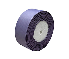 Репсова стрічка 4 см -ОПТ, колір-димчастий бузок, Бобіна, Бузковий