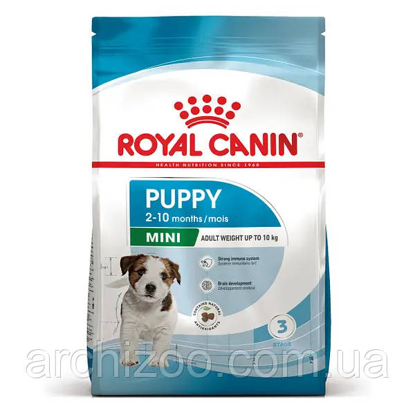 Royal Canin Mini Puppy 0,8кг для щенков мелких пород от 2 до 10 м-цев - фото 1 - id-p515497867