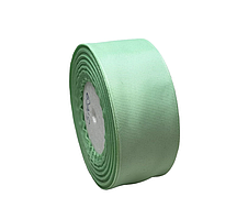 Репсова стрічка 4 см -ОПТ, колір-світло-бірюзовий, Бобіна