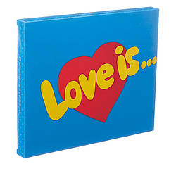 Набір молочного шоколаду 20 плиток "Love is" OK-1161 100 г