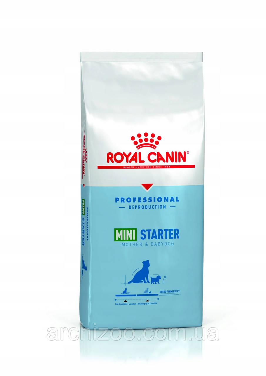 Royal Canin Mini Starter 20 кг Роял Канин для щенков малых пород до 2 месяцев, беременных и кормящих сук - фото 1 - id-p507190113