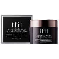 TFIT Amino Acid Complex Black Essential Cream Зволожувальний і відновлювальний чоловічий крем для обличчя 50 мл