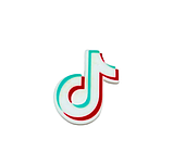 Серединка для бантиків Tiktok (червоно-м'ятний), 2,5*3,5 см, шт, Різнокольоровий, фото 2