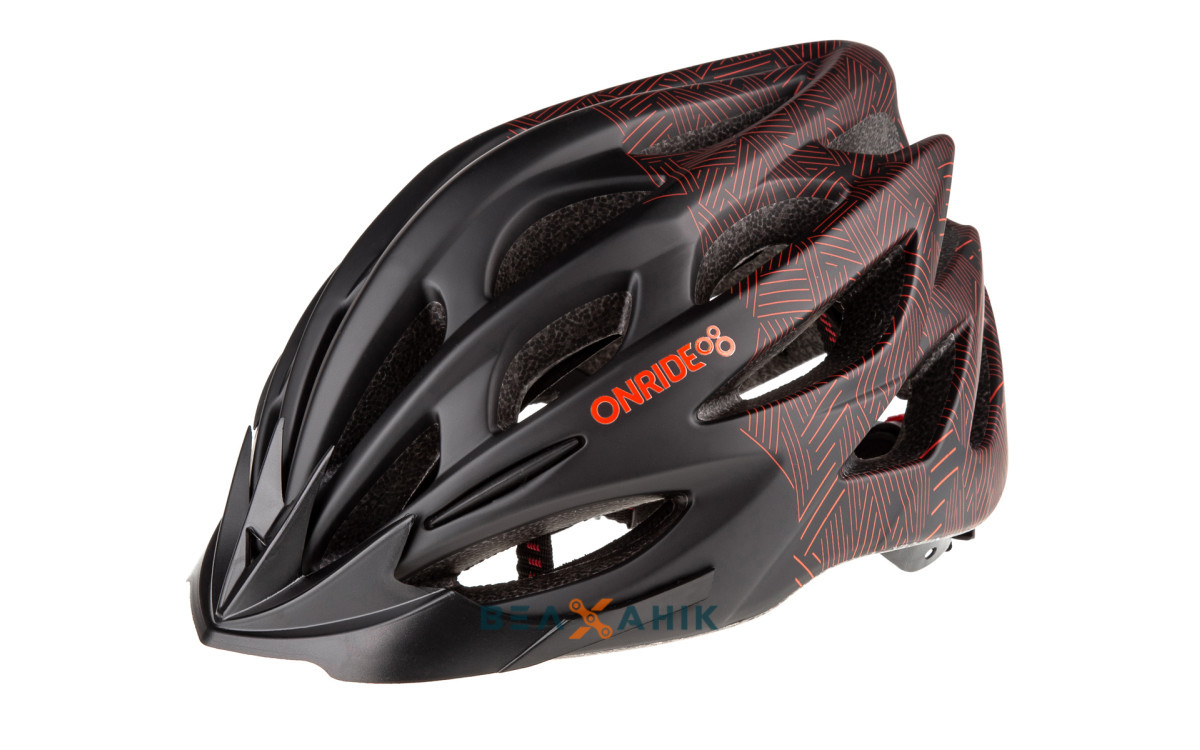 Шолом ONRIDE Mount чорно-червоний [L]
