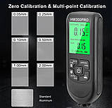 Професійний цифровий товщиномір лакофарбового покриття HW300PRO, фото 3