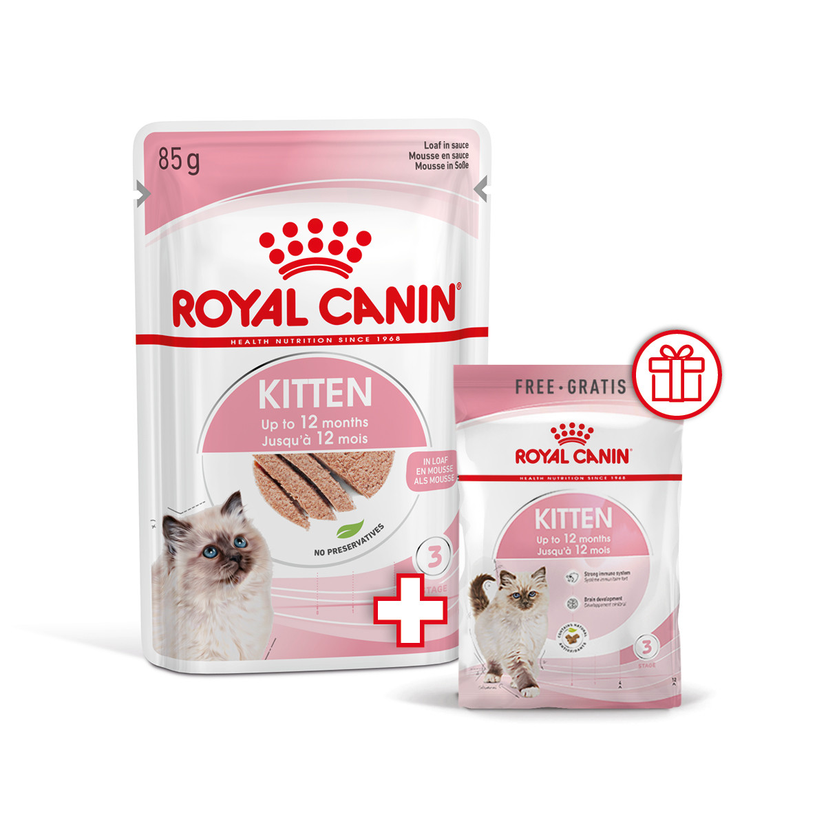 Вологий корм для кошенят (паштет) ROYAL CANIN KITTEN LOAF 0.085 кг