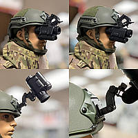 Монокуляр ночного видения NVG30 (200м) + крепление на шлем цифровой, 940 нм, Гарантия 12 м, WiFi Spina прибор
