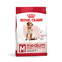 Корм для дорослих собак середніх порід віком ROYAL CANIN MEDIUM ADULT 7+(від 7 років) 4 кг