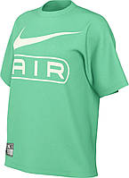 Футболка женская Nike W TEE AIR BF SP24 зеленая FV8002-363