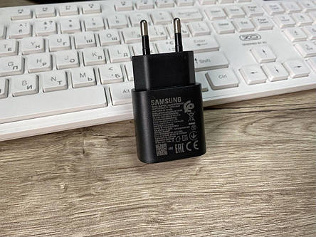 Адаптер для швидкого заряджання Samsung USB-C 25Вт, EP-TA800 В'єтнам, фото 1