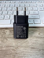 Адаптер для швидкого заряджання Samsung USB-C 25Вт, EP-TA800 В'єтнам, фото 6