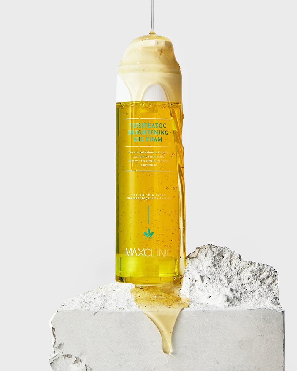 MAXCLINIC Puriteatoc Brightening Oil Foam Олія-пінка з комплексом "12 вітамінів" 110ml