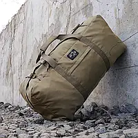 Тактическая сумка (82х37х33см) Kiborg Military bag из качественной и влагостойкой ткани оксфорд 900D PU Coyote