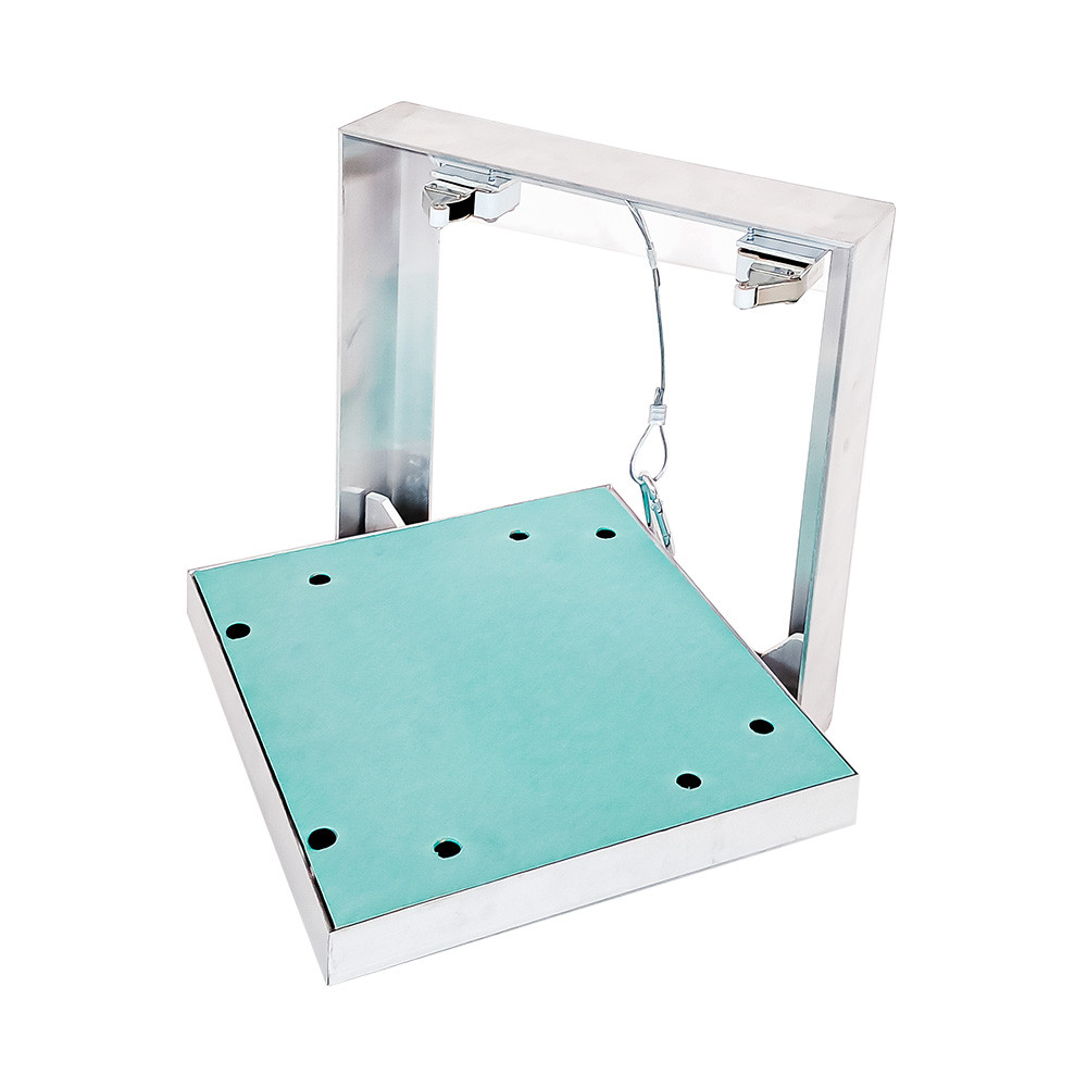 З'ємний люк 200х200 мм. під плитку, прихований, натискний, модель "Universal".