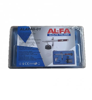 Міні аерограф набір з аксесуарами AL-FA ALAPAG-01 0.3 мм, фото 4