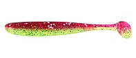 Силиконовая приманка для рыбалки, ZEOX Shemi Shad, длина 2,7 дюймов, 8шт/уп, цвет №203 UVAG