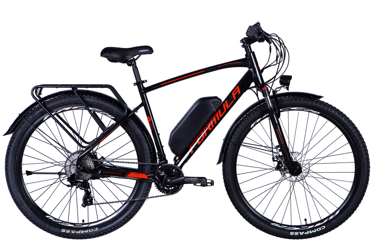 Велосипед з електроприводом 28" AL Formula eCURSOR MAN DD рама-20" 48B 12,5 А| год 500 Вт чорний