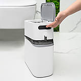Циліндр Mgserrature 45/35P = 80 mm кл/ручка мат нікель 5 ключів, фото 4
