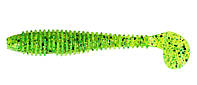 Силиконовая приманка для рыбалки, ZEOX Trigger Fat Tail, длина 1,7 дюймов, 10шт/уп, цвет №005 AGPP