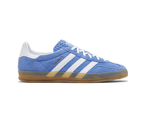 Кроссовки женские Adidas Wmns Gazelle Indoor 'Blue Fusion Gum' кросівки жіночі Adidas