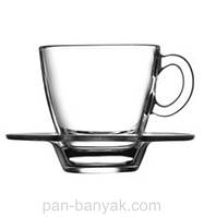 Набор кофейный Pasabahce Aqua 12 предметов 60мл d5,5 см h5,9 см стекло (95756)