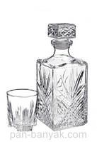 Набор для виски BormioliRocco Selecta (графин 1000мл+ стакани 280мл-6шт) 7 предметов стекло (226041 BR)