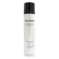 MILBON MEDIUM HOLD HAIRSPRAY 6 Лак для волосся середньої фіксації з гідролізованим шовком 210г
