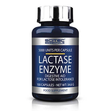 Lactase Enzyme Scitec Nutrition 100 caps, фото 3