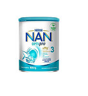 Молочна суміш Nestle NAN 3 Optipro з олігосахаридом 2'FL для дітей від 12 міс. 800 г (7613033358869)