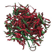 Паперовий наповнювач 250 г. - зелено-червоний