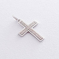 Золотой крестик с бриллиантами P001041 Оникс MD, код: 6732561