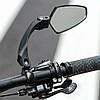 Дзеркало заднього виду на кермо велосипеда, Правое, 1шт / Вело дзеркало заднього огляду / Велозеркало прямокутне, фото 5