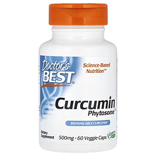 Куркумін Doctor's Best Curcumin Phytosome with Meriva 500 mg 60 Caps