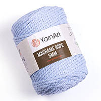 Пряжа YarnArt Macrame Rope 5 MM 760 голубой (ЯрнАрт Макраме Роуп 5 мм)