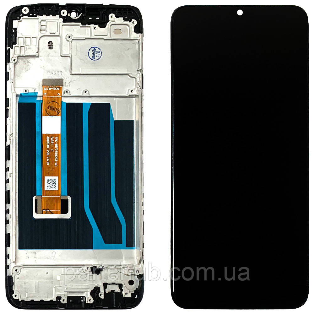 Дисплей (екран) Oppo A15 A15S A35 з тачскріном (FPC-HTF065H093-A0 с рамкою)