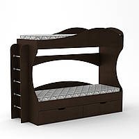Кровать двухъярусная Бриз Компанит Венге GR, код: 182361