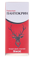 Пантокрин екстракт рід., спирт. по 50 мл у флак.