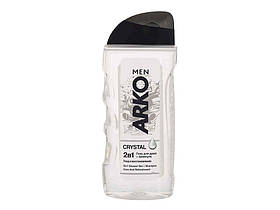 Гель для душу та шампунь Arko Men 2 in 1 Crystal 260 мл