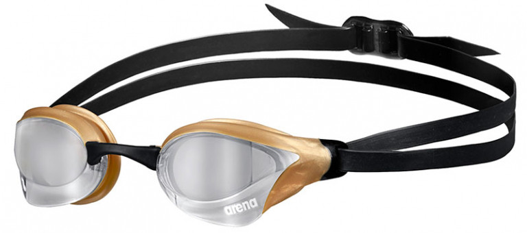 Окуляри для плавання Arena Cobra Core Swipe Mirror (003251-530) Silver/Gold