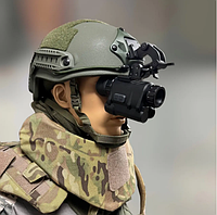 Монокуляр ночного видения NVG30 (250м) + крепление на шлем цифровой, Гарантия 12 месяцев, WiFi монокуляр Spina