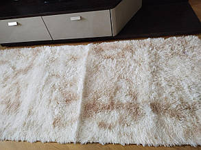 Коврик Травка хутряний 200х90 см, килимок приліжковий ворсистий