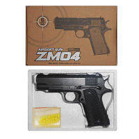 Игрушечный пистолет на шариках Cyma ZM04, металл и пластик