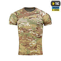 M-Tac футболка реглан потоотводная тактическая Summer MC, полевая футболка мультикам, военная футболка летняя