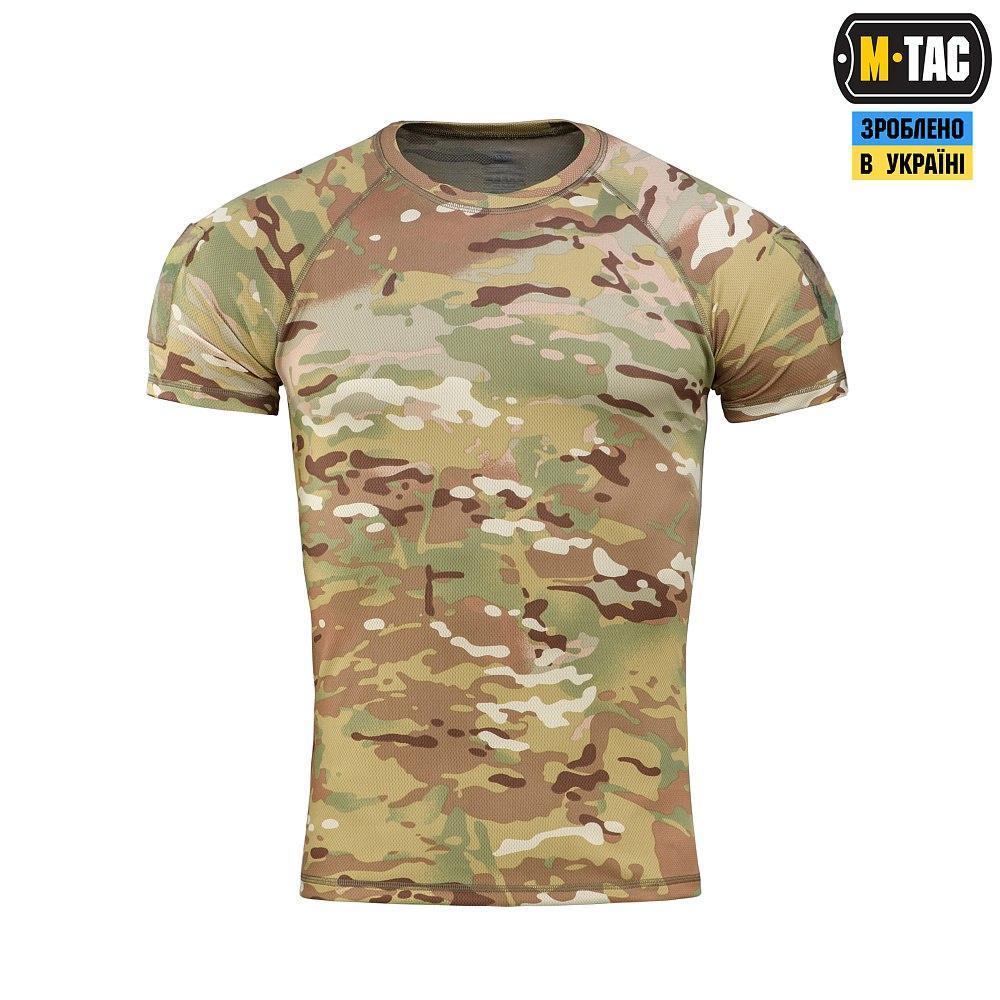 M-Tac футболка реглан потовідвідна тактична Summer MC, польова футболка мультикам, літня військова футболка