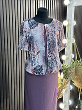 Стильна жіноча сукня, тканина "Трикотаж Масло" 56, 58, 60 розмір 56